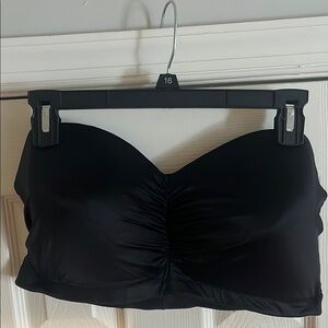 Black Bandeau Bra